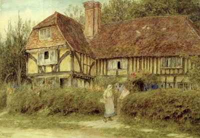 A Kentish Cottage by Helen Allingham